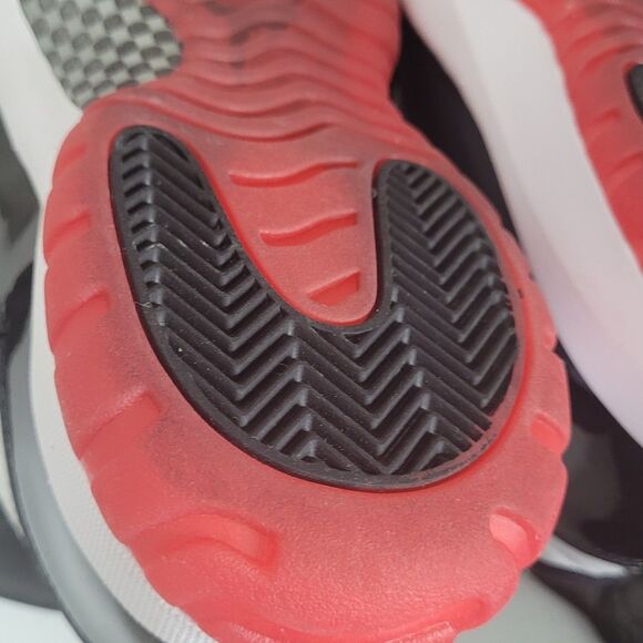 Jordan 11 Retro Low size 11 athletic shoe sneaker lace Concord Bred AV2187-160 - Picture 5 of 16